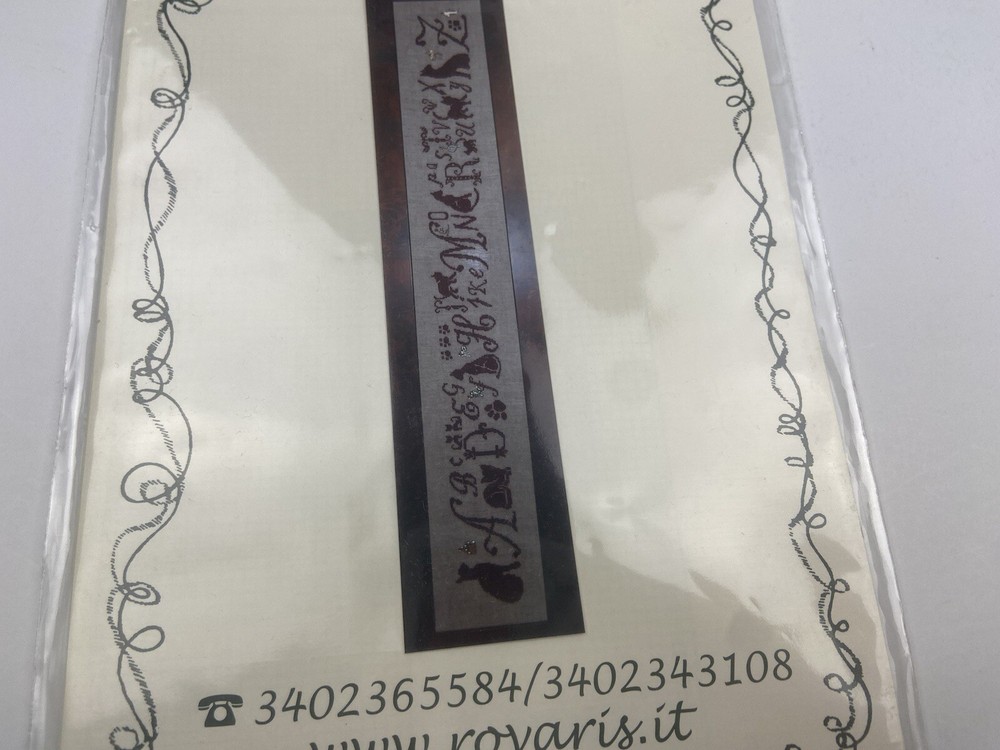 Rovaris Cat Sampler Counted Cross Stitch pattern