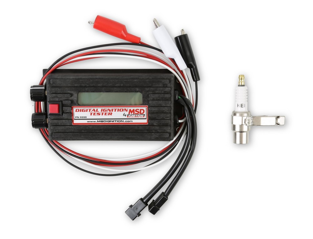 MSD Ignition 8998 Digital Ignition Coil Tester Single Channel