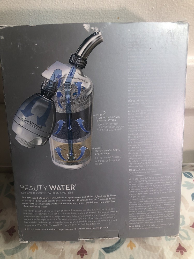 Jonathan Product Beauty Hard Water Shower Filter System