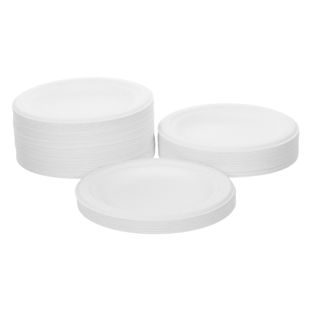 100 Pcs Coffee Table Tray Dessert Round