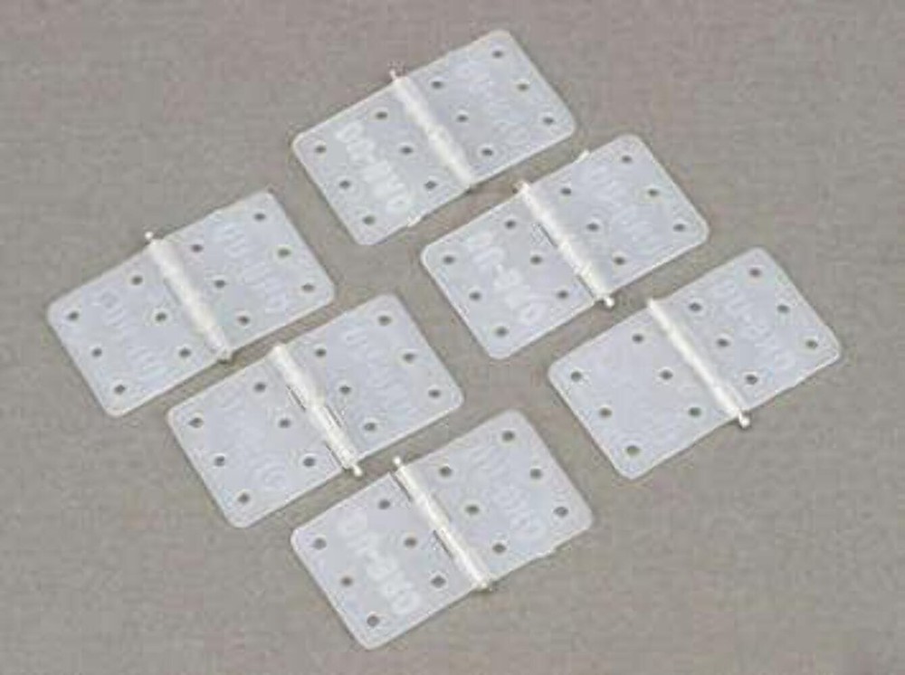 Dubro DUB118 Hinge,Nylon,Small (6)