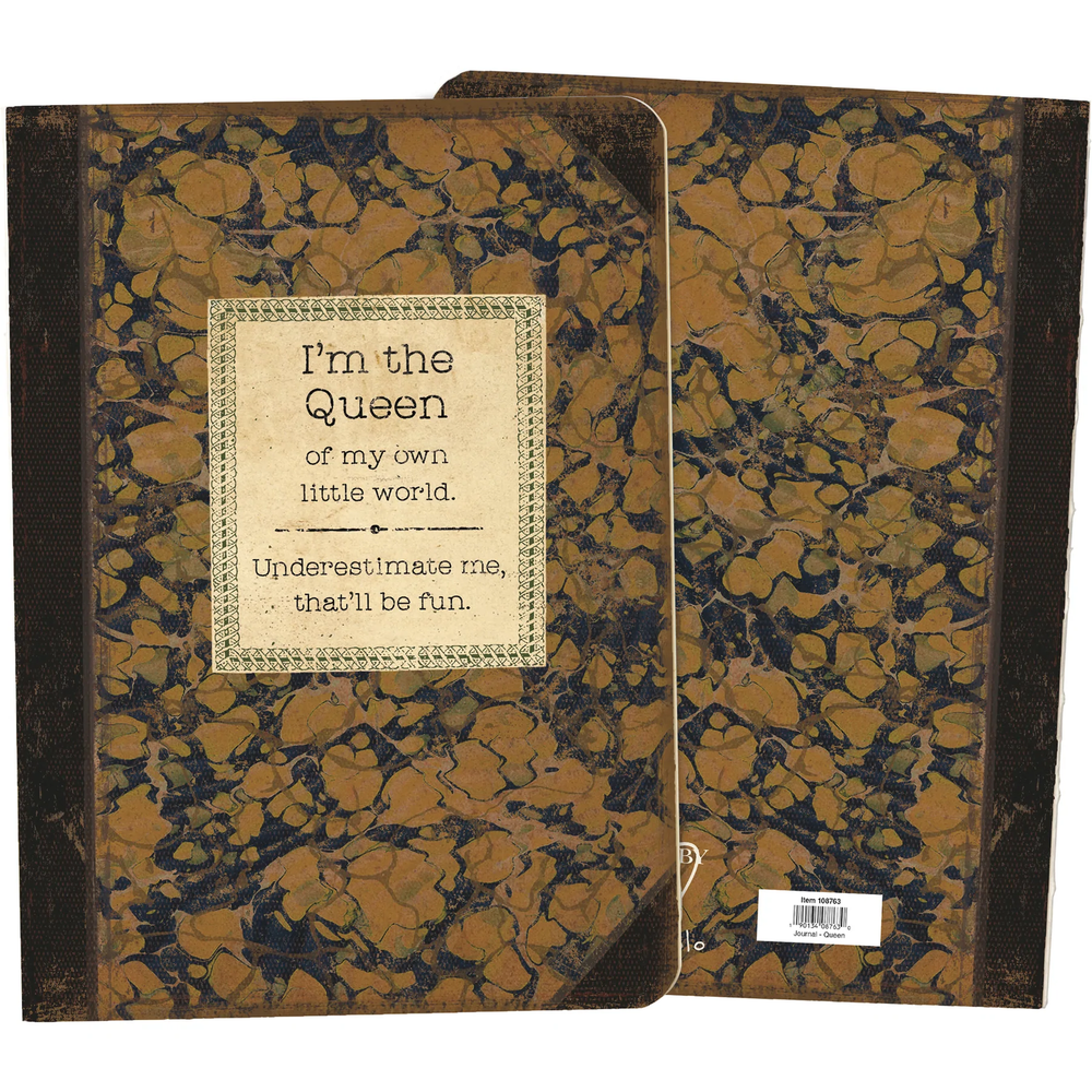 Vintage Journal - I'm the Queen