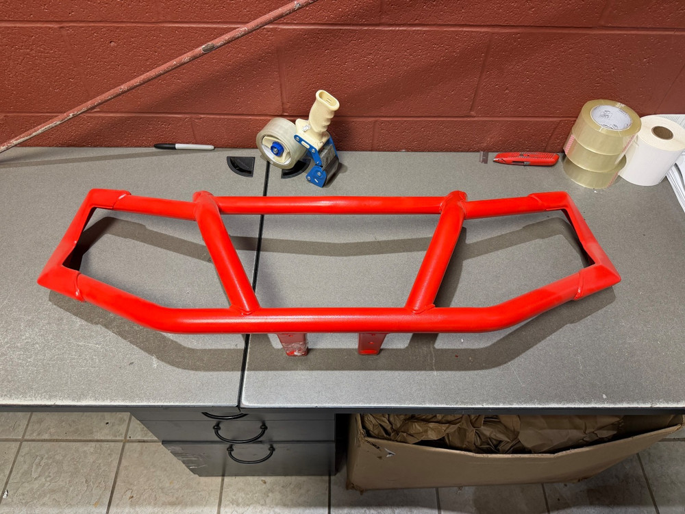 *OPEN BOX* Can-Am Red, Front Bumper OEM GENUINE 705018594