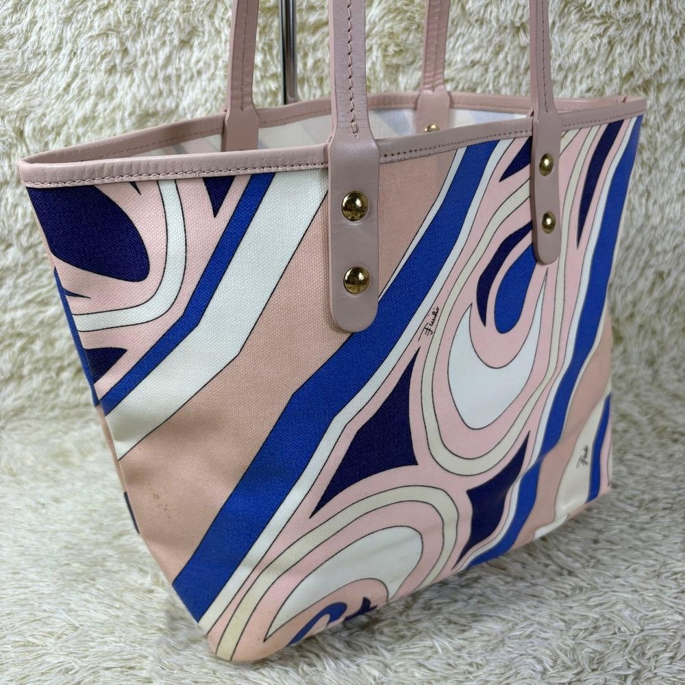 Emilio Pucci Tote Bag Multicolor 14.5 inches