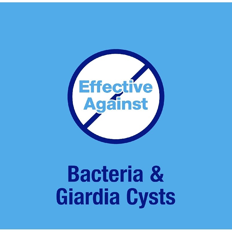 Water Purification Tablets Drinking Water 2-Pack 50 Count Emergency Use