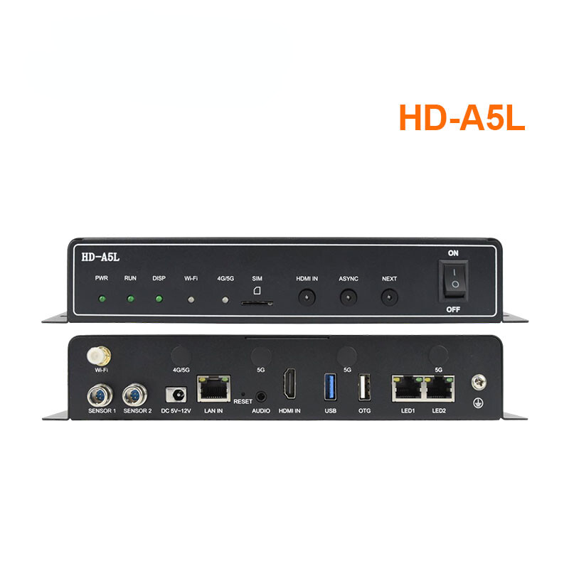 HD-A5L LED Display Multimedia Player Support Synchronous Asynchronous Switching