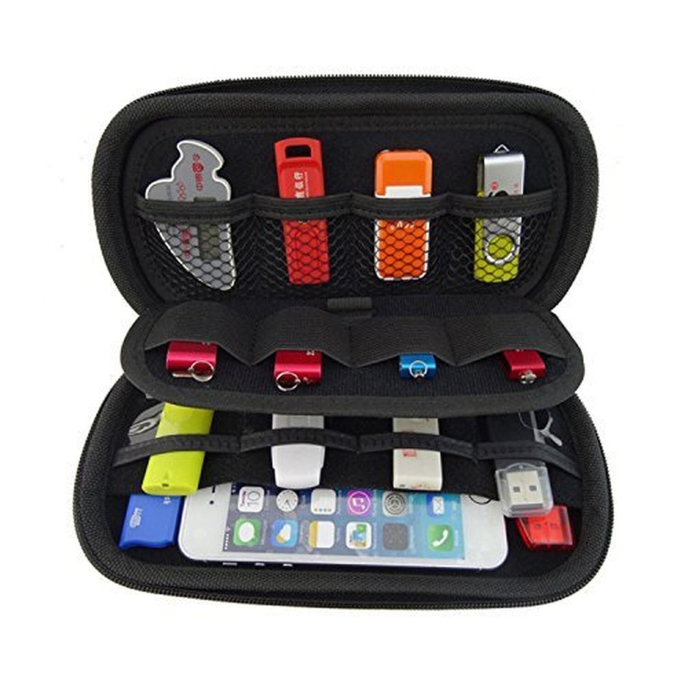 USB Drive Organizer Electronics Accessories Case Big Capability USB Flash Dri...