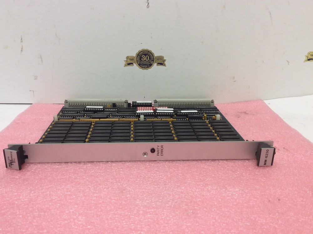 Micro Memory Inc MM-6230 VME memory modules pulled working from a MIZAR box