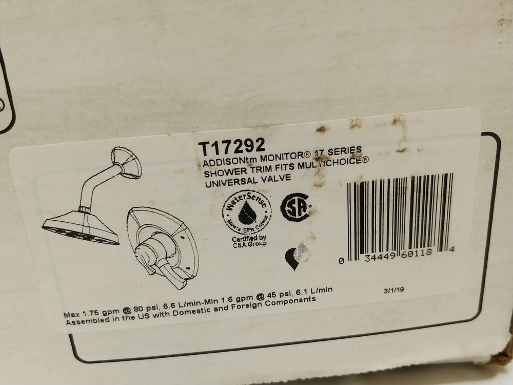 T17292 Addison Shower Trim