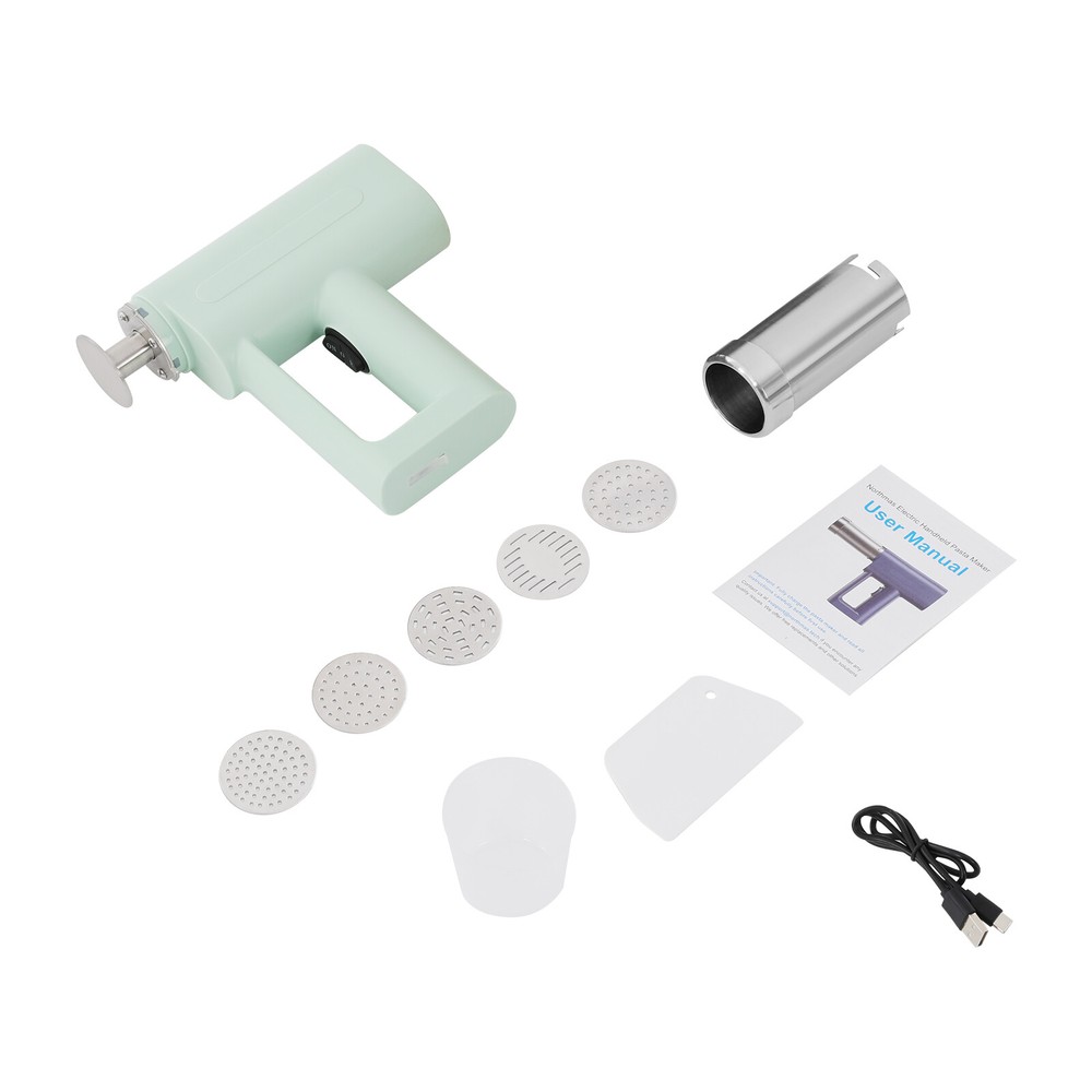 Handheld Electric Pasta Maker Kitchen Pasta Machine Pasta Making Machine 50W