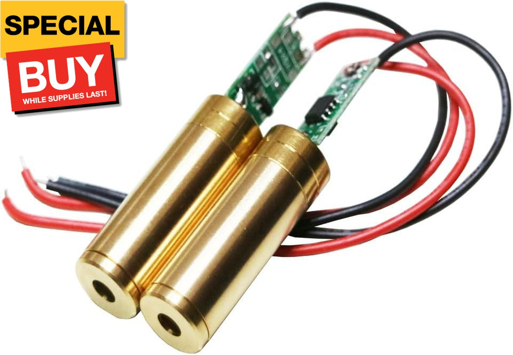 Green Laser Module GM532-30 Green Dot Laser Diode Line Laser Modules 2 Pack (Lin