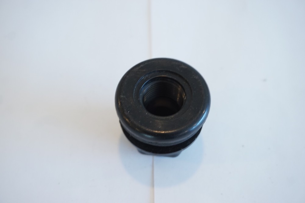 Aquarium Plumbing - 1/2" Bulkhead Fitting (Thread x Thread)