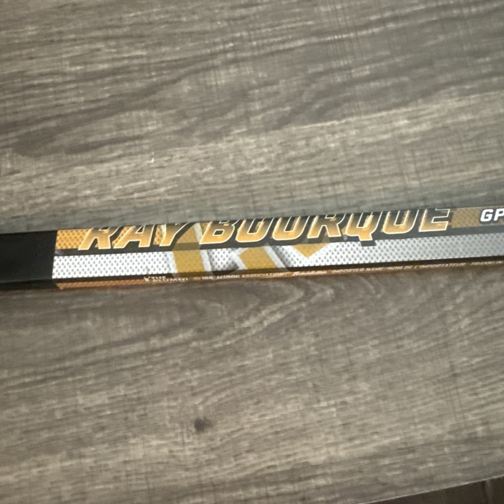 Ray Bourque "Bourquey" Career Statistics Commemorative Mini Stick
