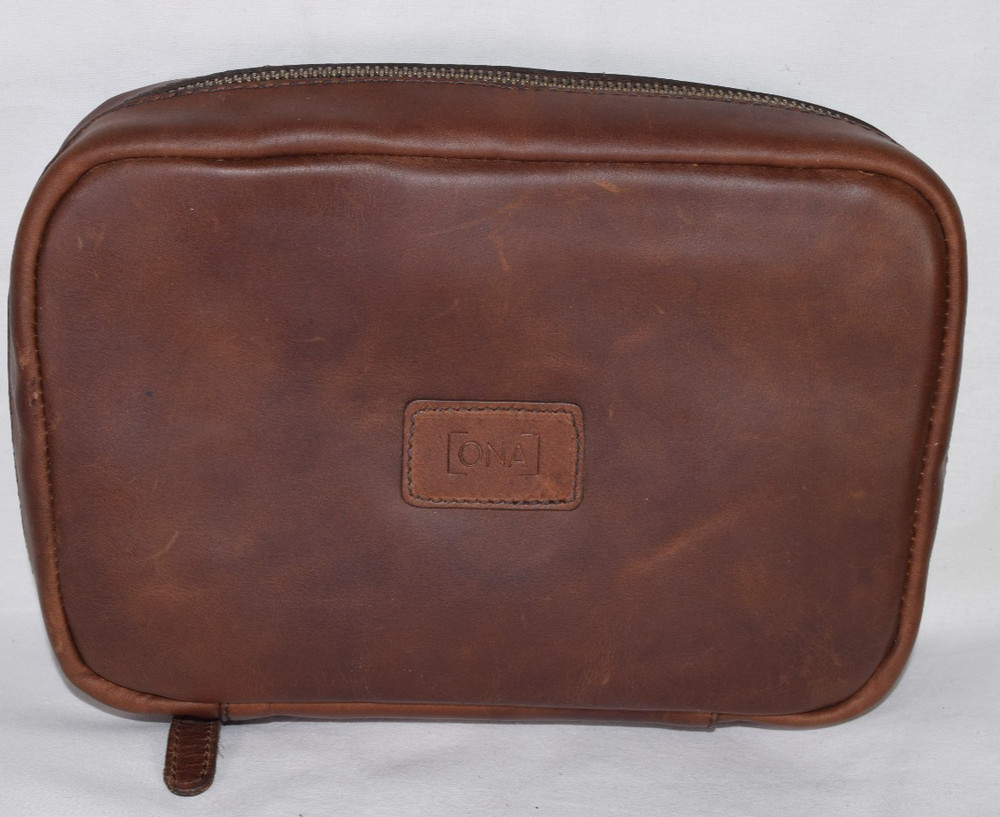 ONA Tech Kit -Slightly Used - Full Grain Leather