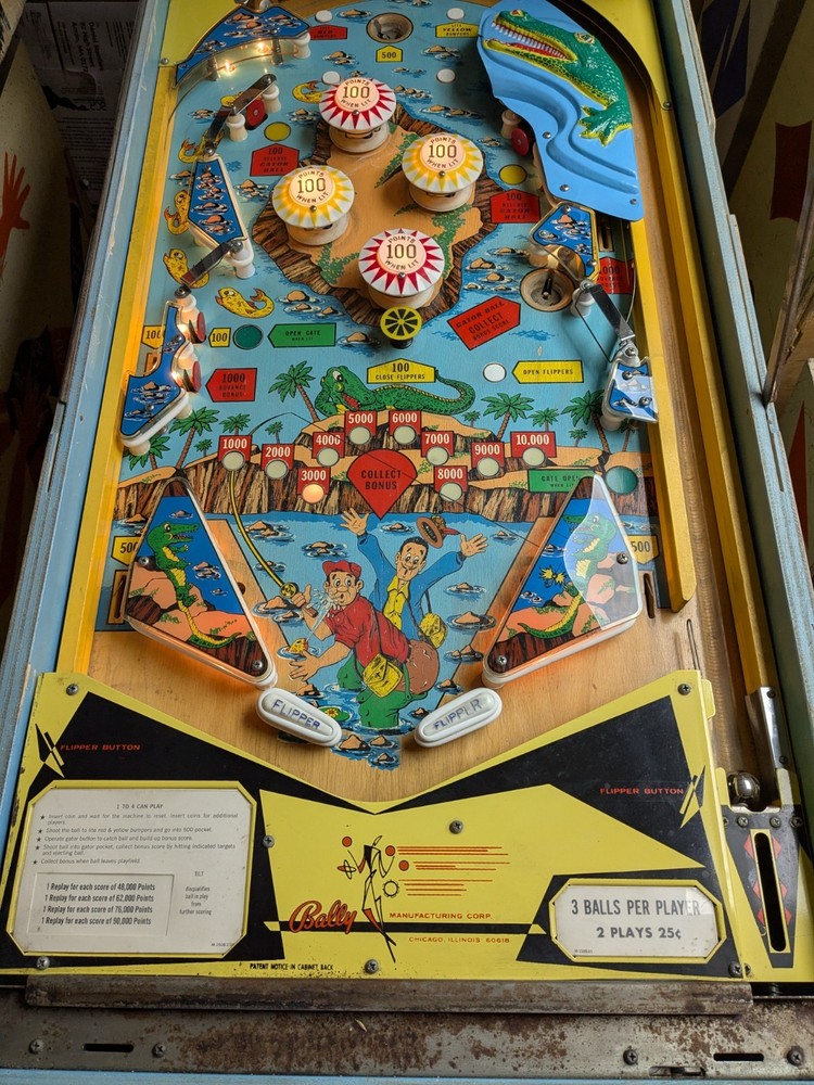 1973 Bally Nip-It Pinball Machine - 4 Player Fun!