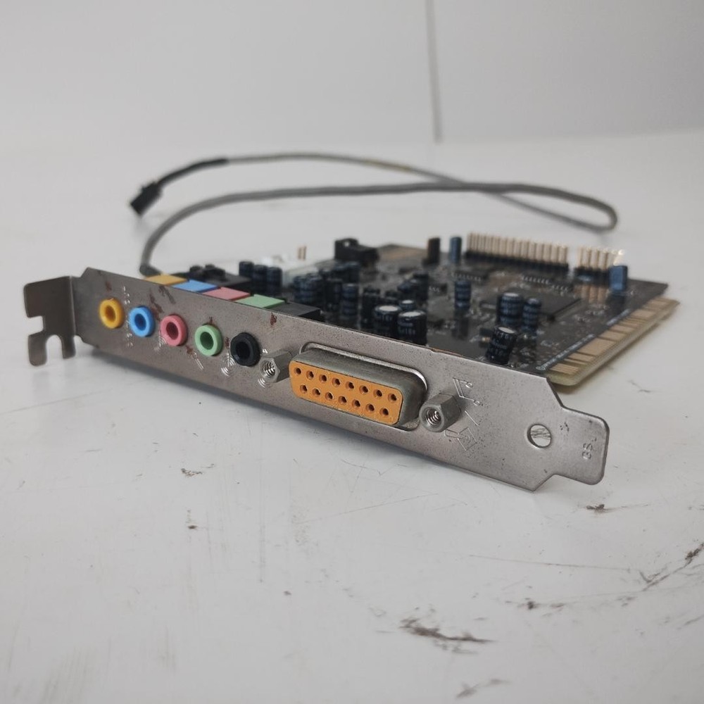 Creative Sound Blaster Live! Multi-Function Audio Expansion Card Black Untested
