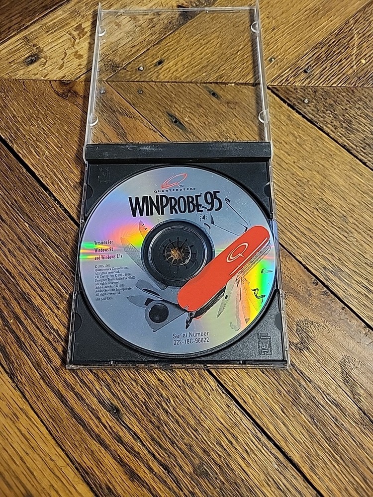 Quarterdeck WinProbe 4 Troubleshooter Toolbox Windows & Windows 95