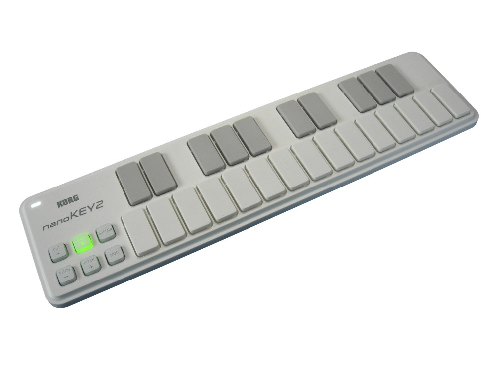 Korg NANOKEY2 USB Keyboard Controller White
