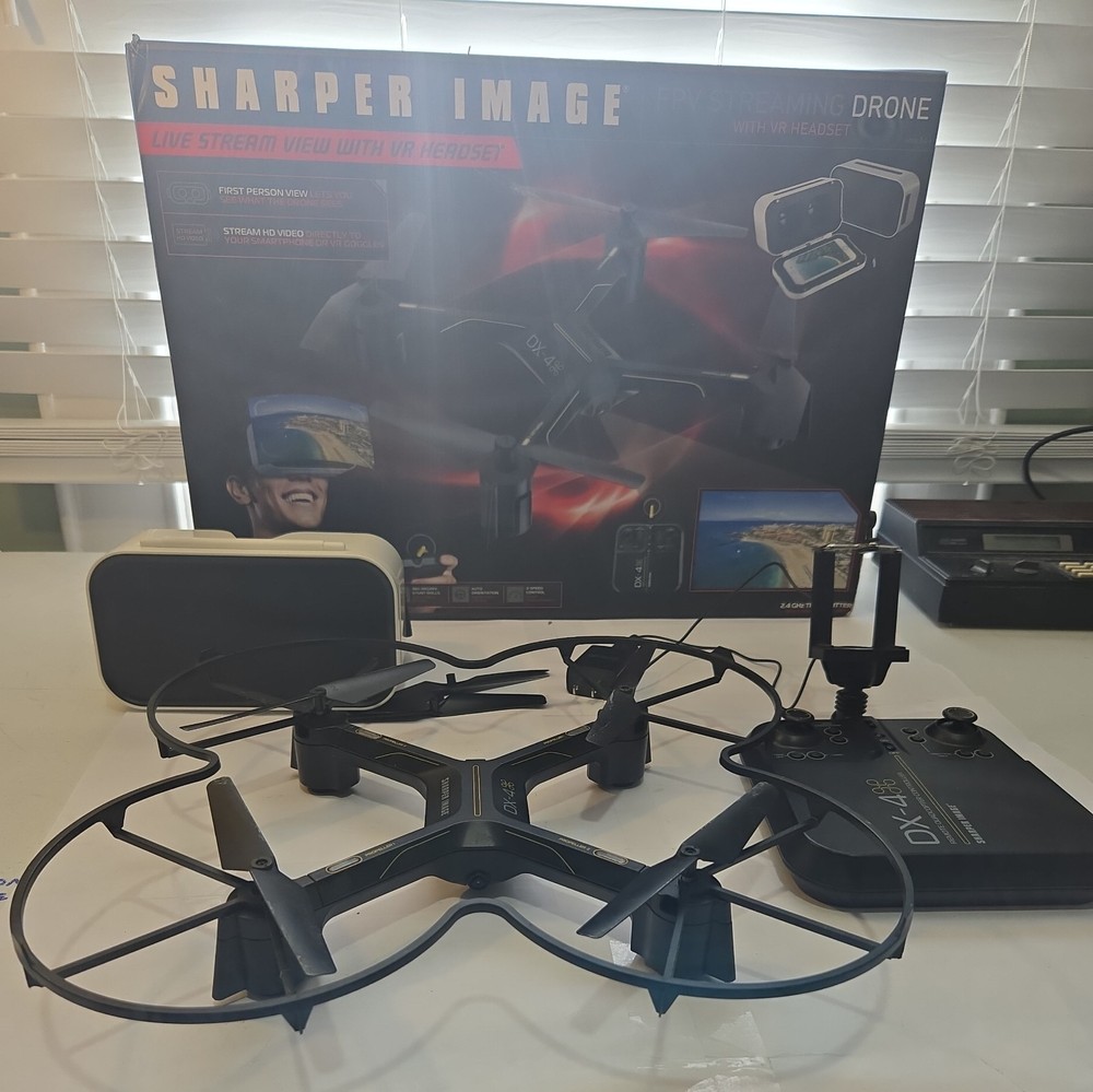 Sharper Image DX-4 HD Video Streaming Drone with Controller