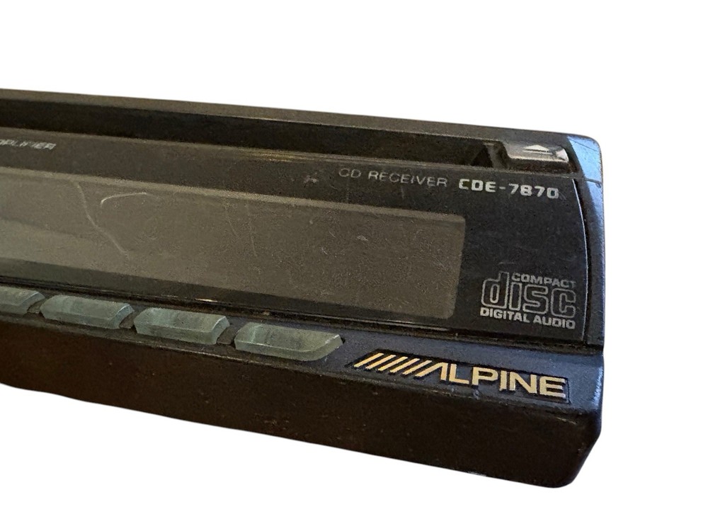 Alpine CDE-7870 Car Auto CD Faceplate ONLY