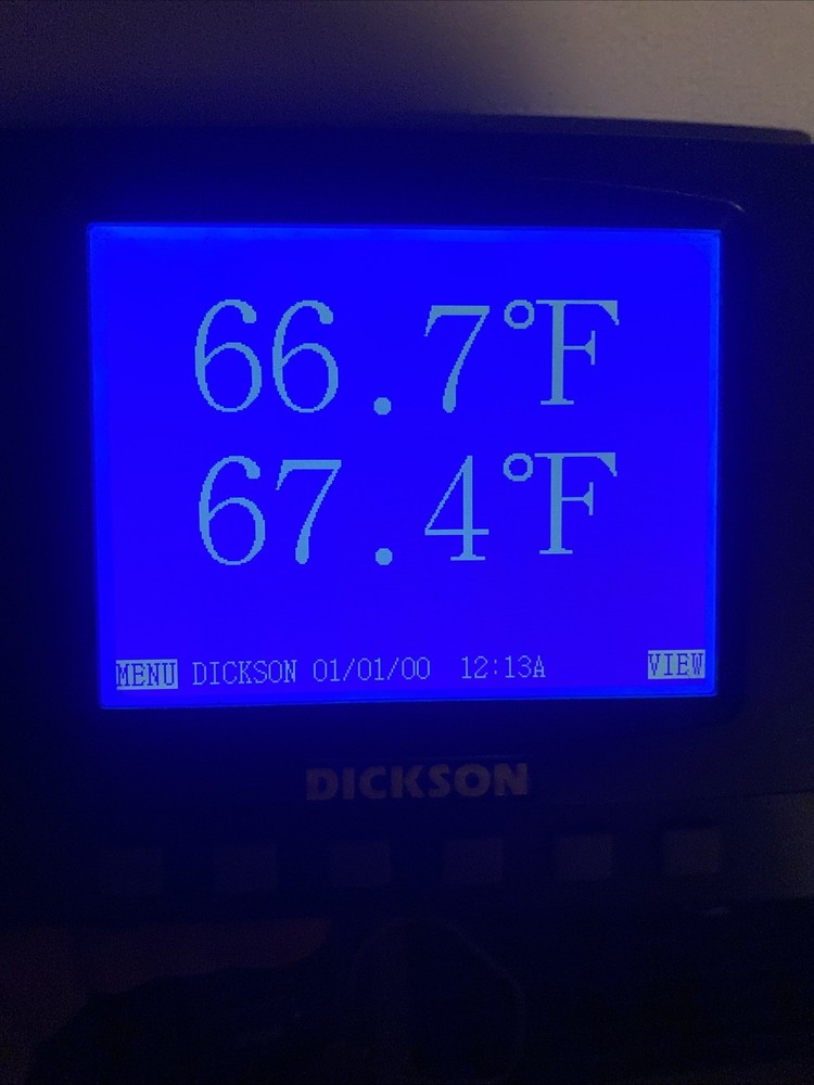 Dickson Temperature & Humidity FT325 Data Logger With Probe.