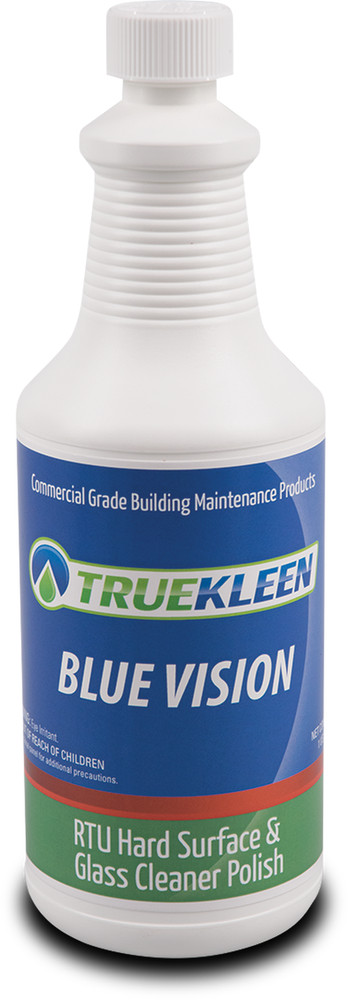 TrueKleen - Blue Vision Glass Cleaner - 1 Quart
