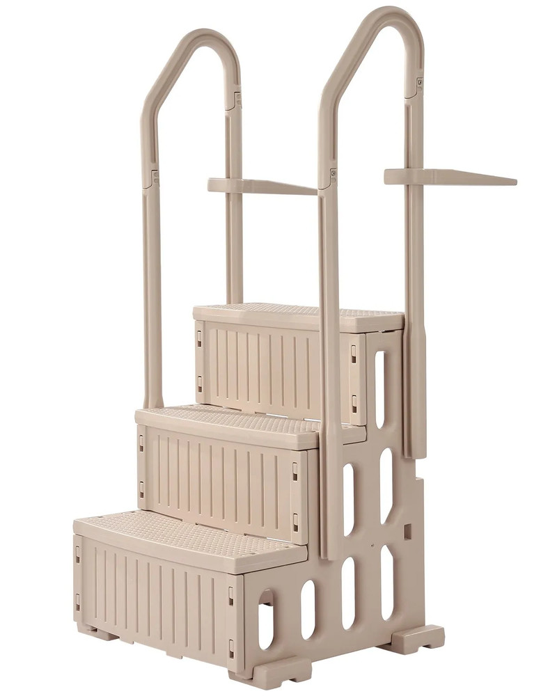 Swimming Pool Ladder, Taupe