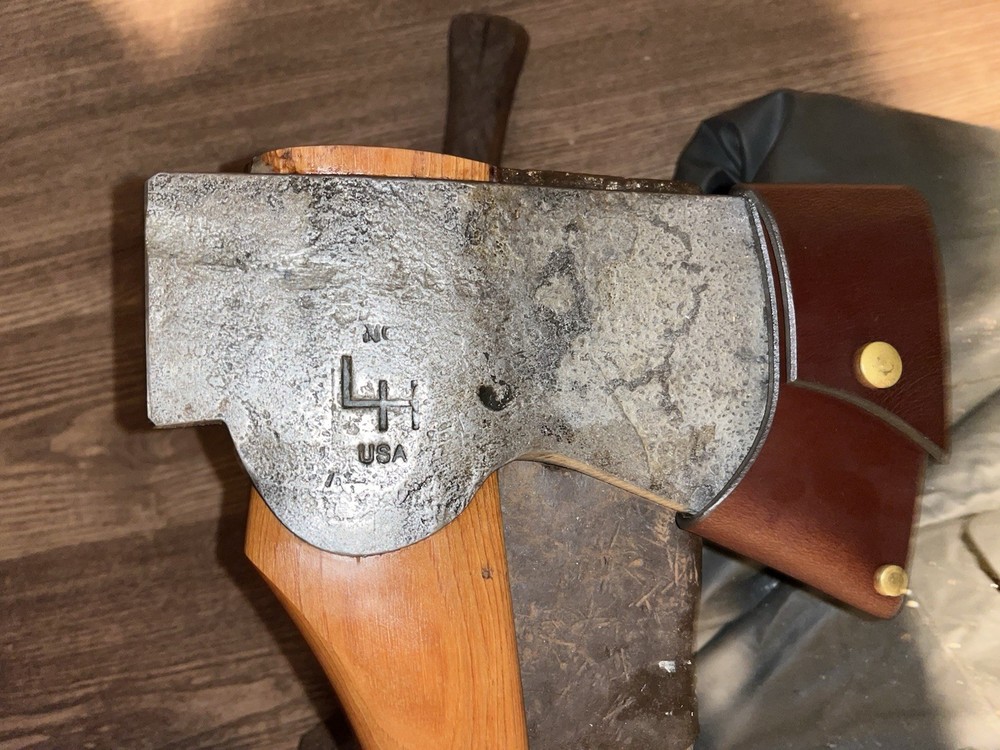 Liam Hoffman Blacksmithing farm axe