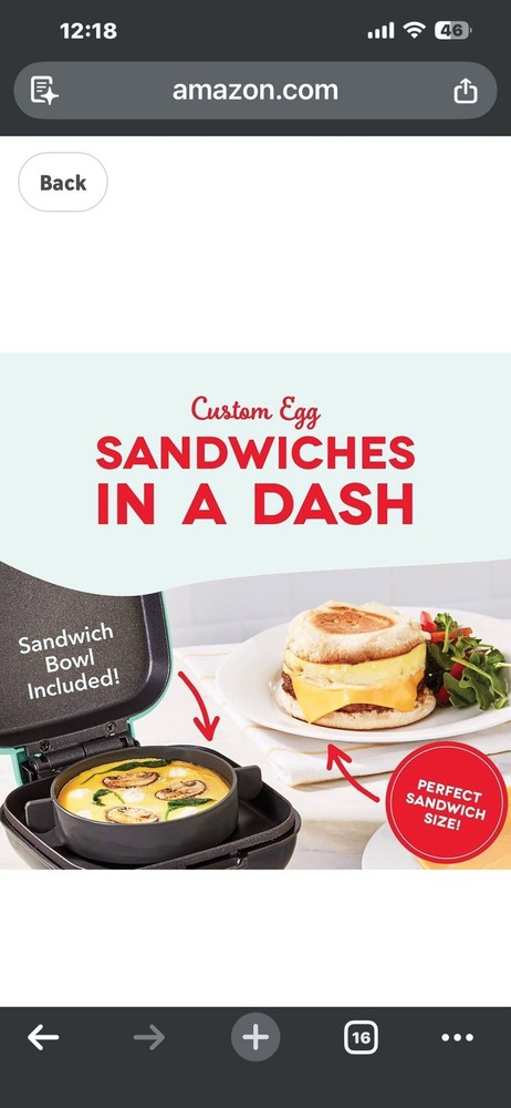 DASH Egg Bite Maker