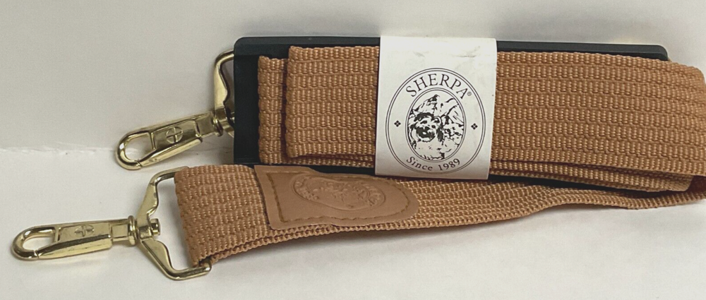 Sherpa Pet Carrier Strap Only Beige Tan - NEW accessory