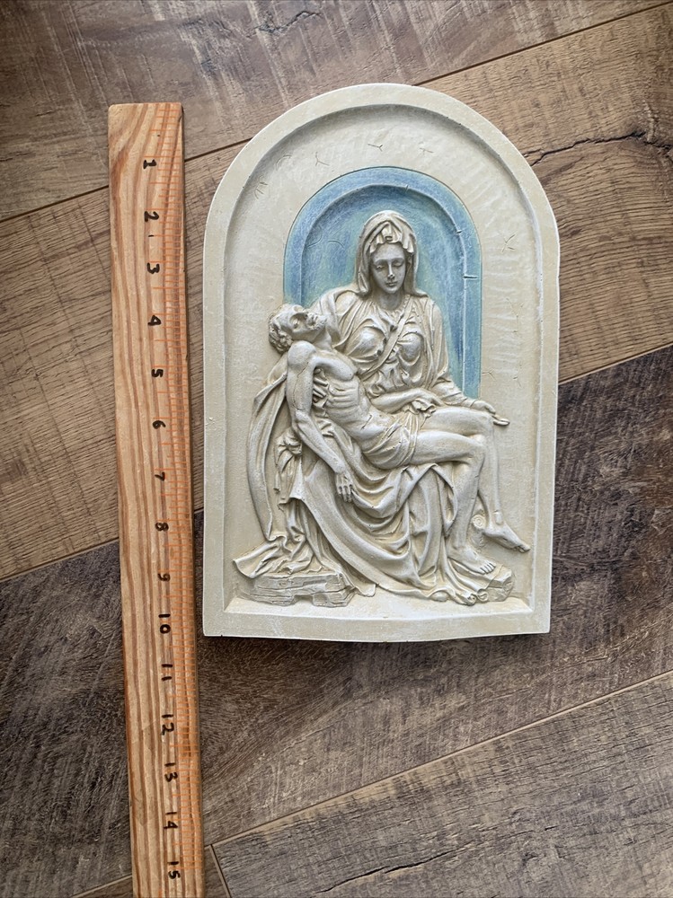 Pieta Lunette Wall plaque