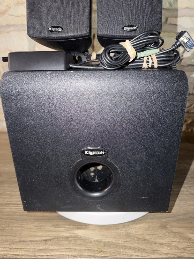 Klipsch ProMedia 2.1 THX® Bluetooth Certified Computer Speaker System. Video!