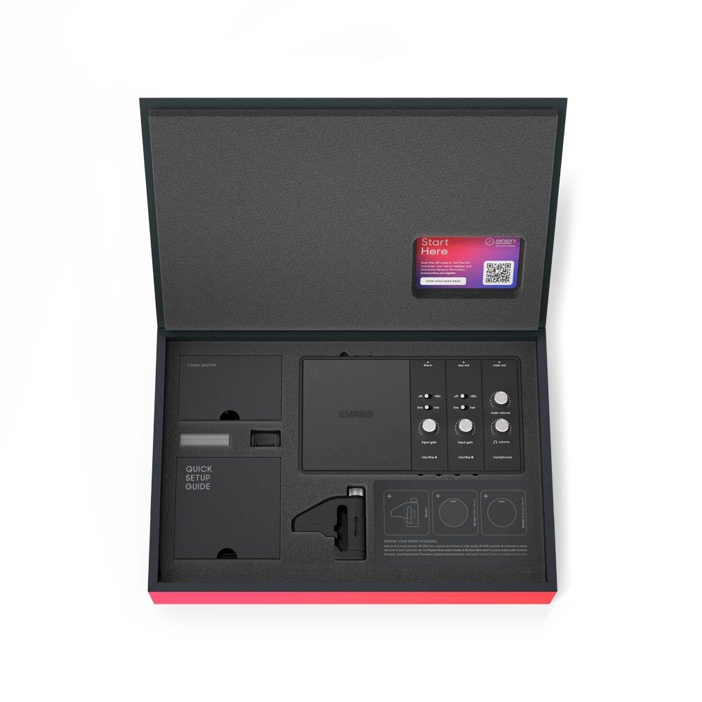 Evans Hybrid Sensory Percussion Starter Pack