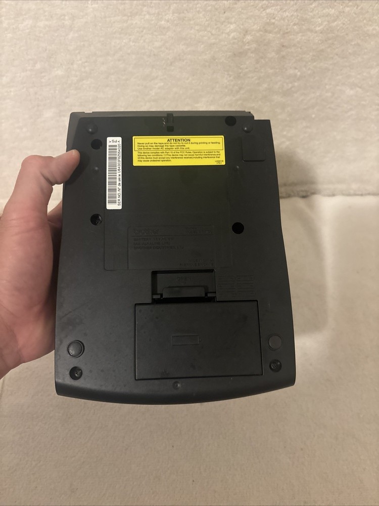 Brother Label Maker Model PT 1890 WORKS!