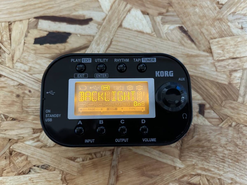 KORG PANDORA mini PX mini BK Black Personal Multi Effect Processor Tested