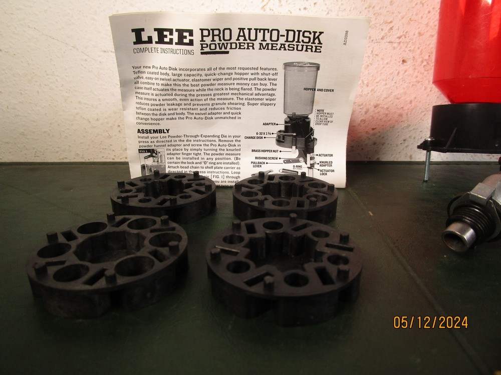Lee Pro Auto Disk Powder Measure