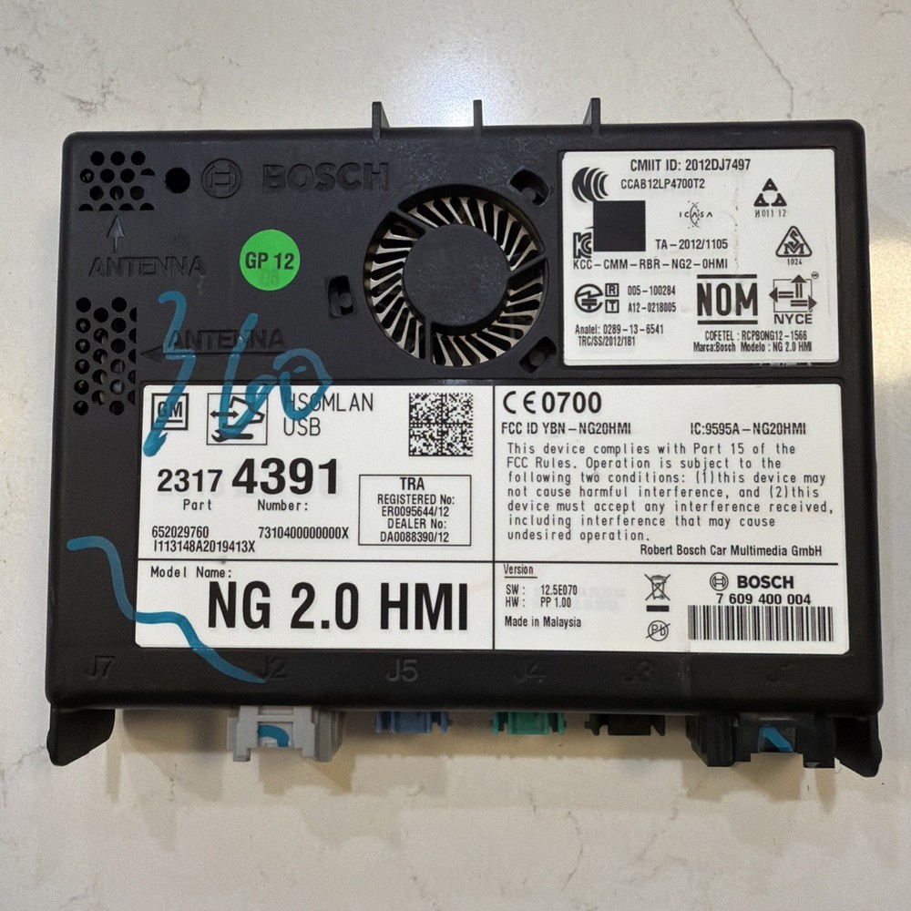 2014-2016 GM HUMAN MACHINE INTERFACE HMI MODULE OEM *UNLOCK EXTRA FEE* 23174391