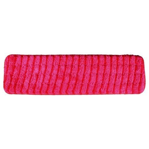 Impact Microfiber Wet Mops, 18 x 5, Red