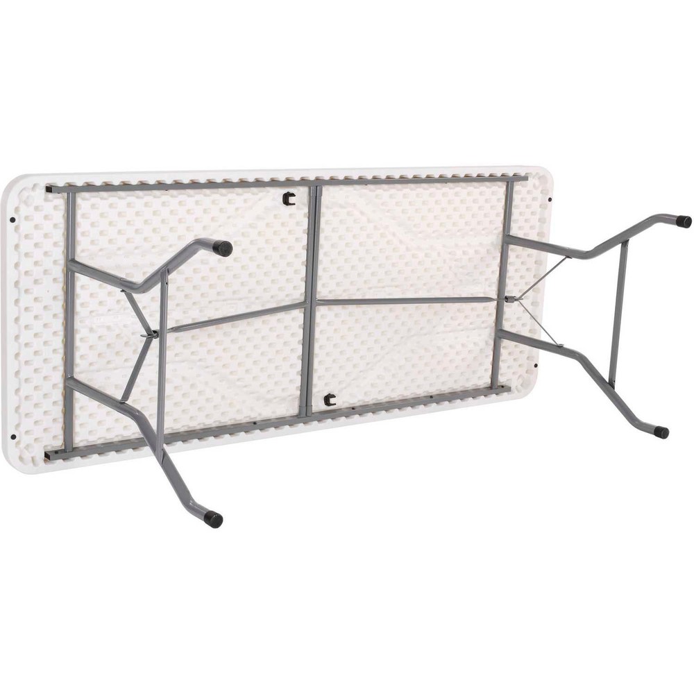 Global Industrial 72" Plastic Folding Table White