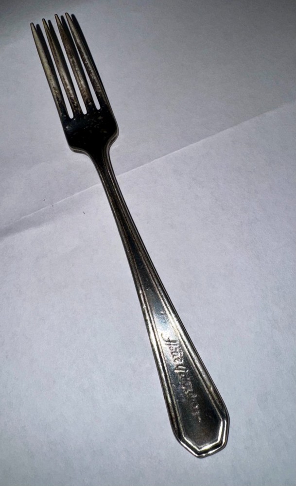 SILVER ~ Vintage Hotel Gettysburg Fork ~ 60g