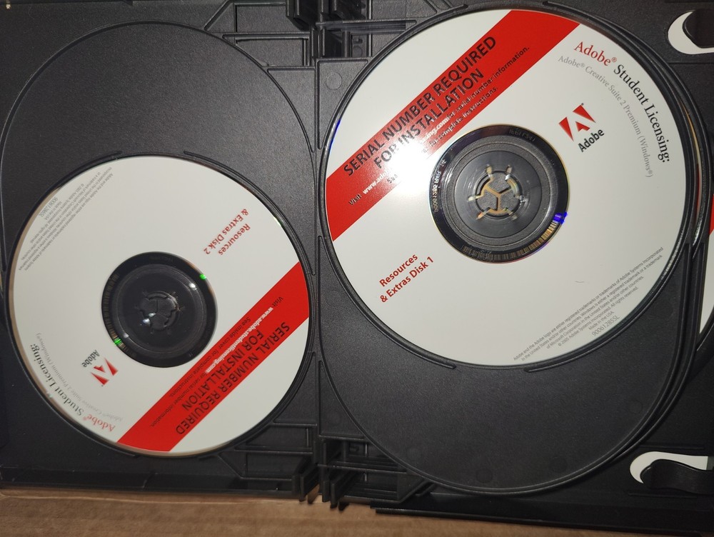 Adobe Creative Suite 2 Premium for Windows w/Serial #