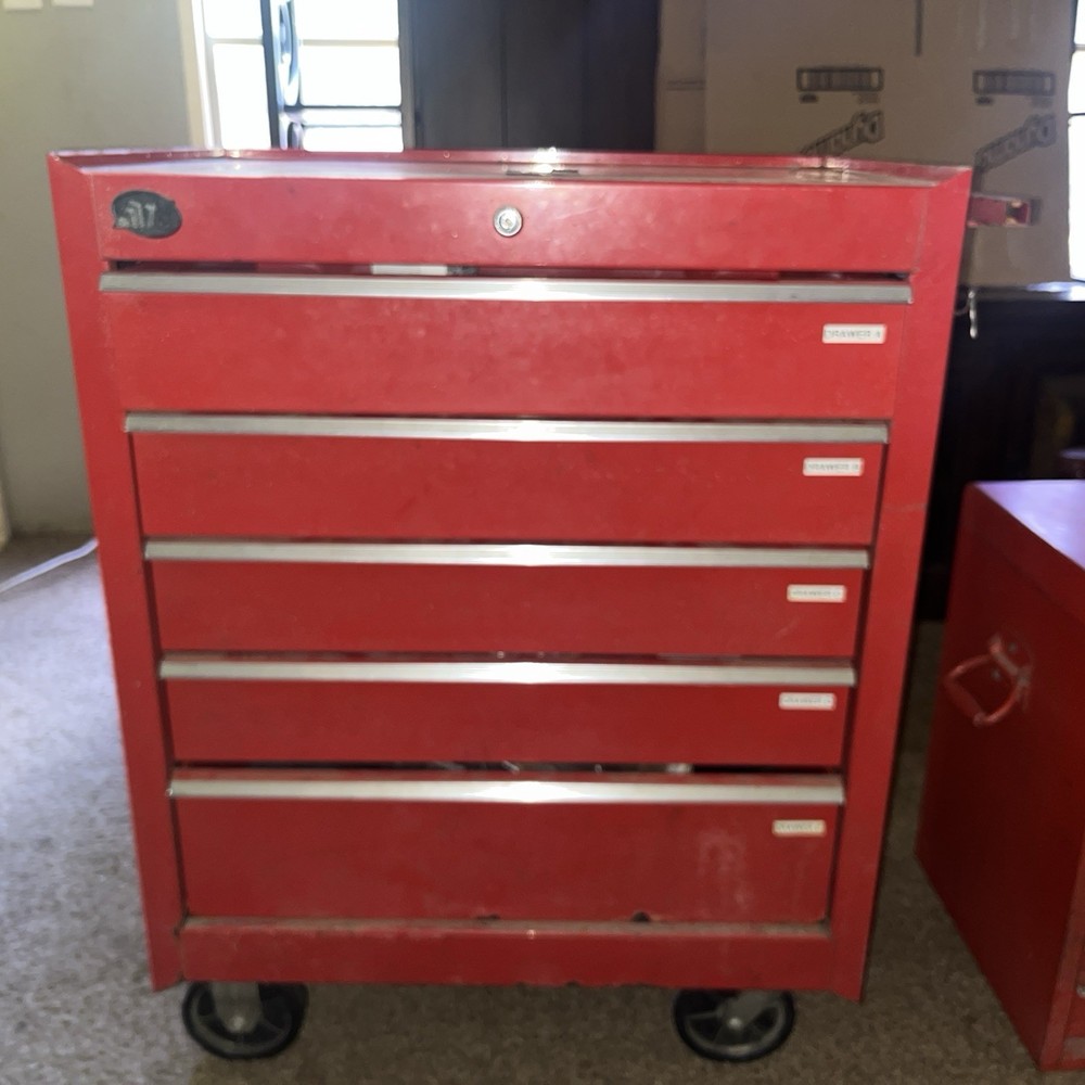Vintage ATD 5 Drawer Tool Box