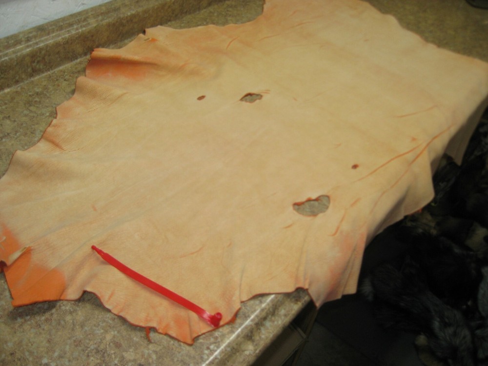 Top Grain Deer Leather  # 0010937 Row 16