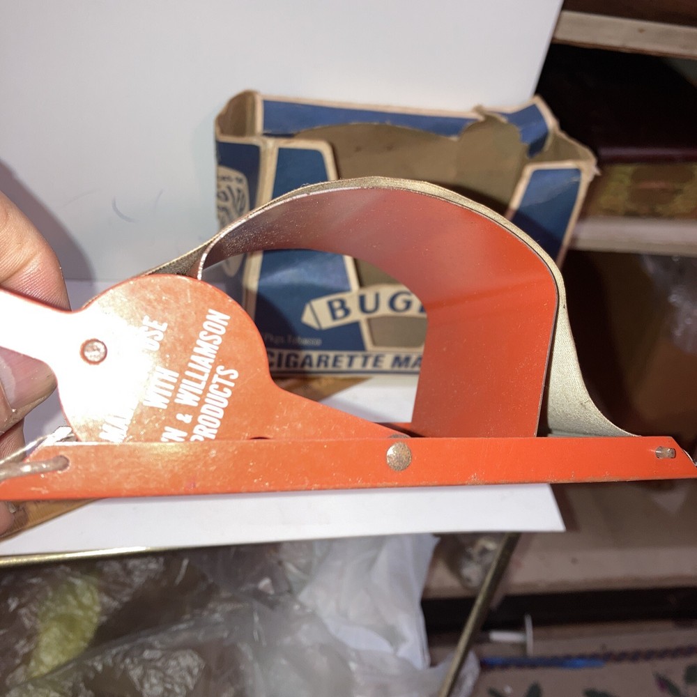 Bugler cigarette making machine with box