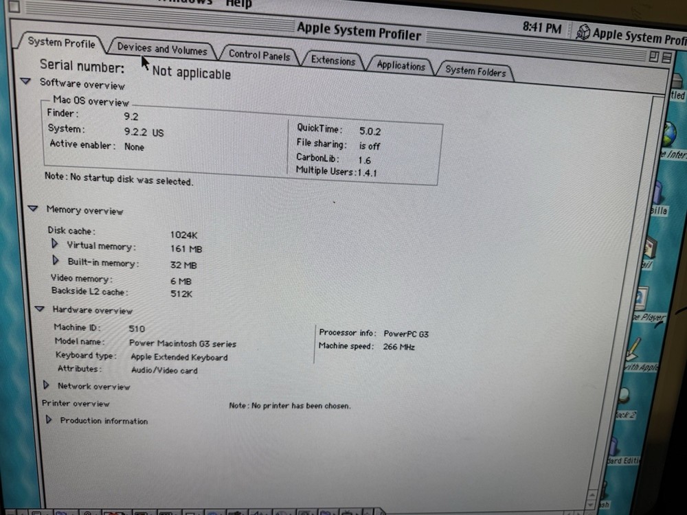🖥️ Vintage Apple Power Macintosh G3 – PowerPC Desktop Computer Tested
