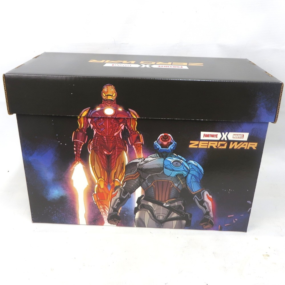 FORTNITE X MARVEL ZERO WAR Printed Comic Short Box Storage Marvel 15"x8"x12"