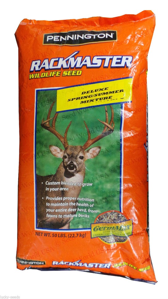 Pennington Rackmaster Spring/Summer Mix Food Plot Seed - 25 Lbs. Bulk