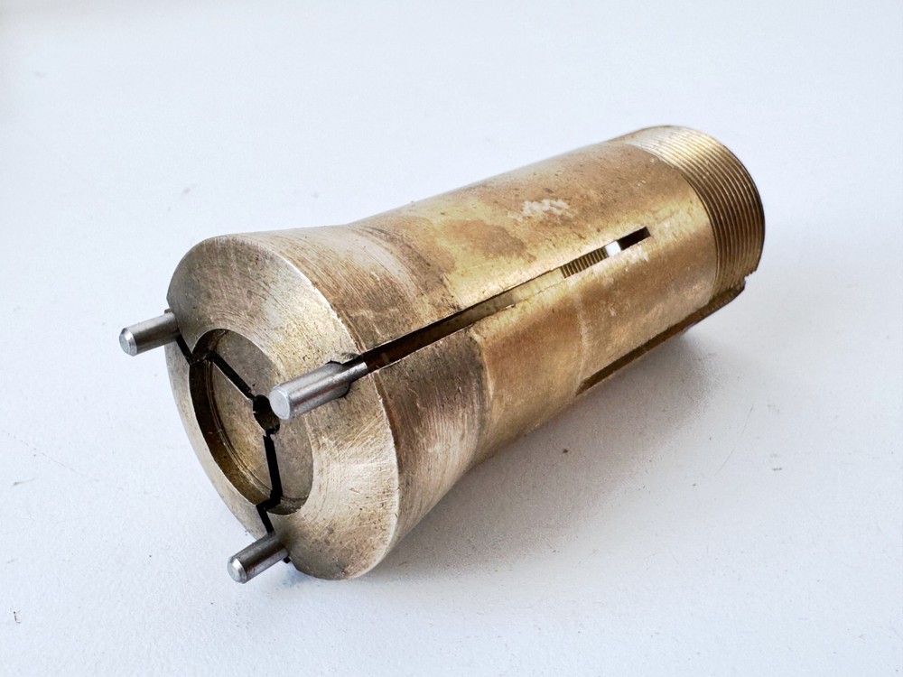 MSC Brass Emergency 5C Round Collet Internal/External Threads .787" Counter Bore