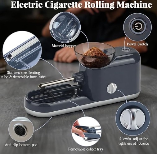 Motorized Cigarette Rolling Machine