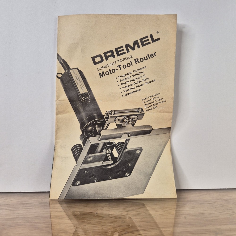 Dremel Model 229 Router Attachment For Use with Moto Tools